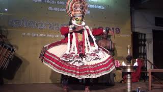 KIRATHAM KATHAKALI (PART 1) at ERNAKULATHAPPAN TEMPLE 5th FEBRUARY 2019