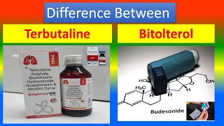 Difference between Terbutaline  and  Bitolterol