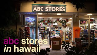 ABC stores in Hawaii - what they are like