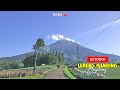 Tampak Indah Gunung Sumbing Di Cuaca Yang Cerah