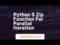python s zip function for parallel iteration