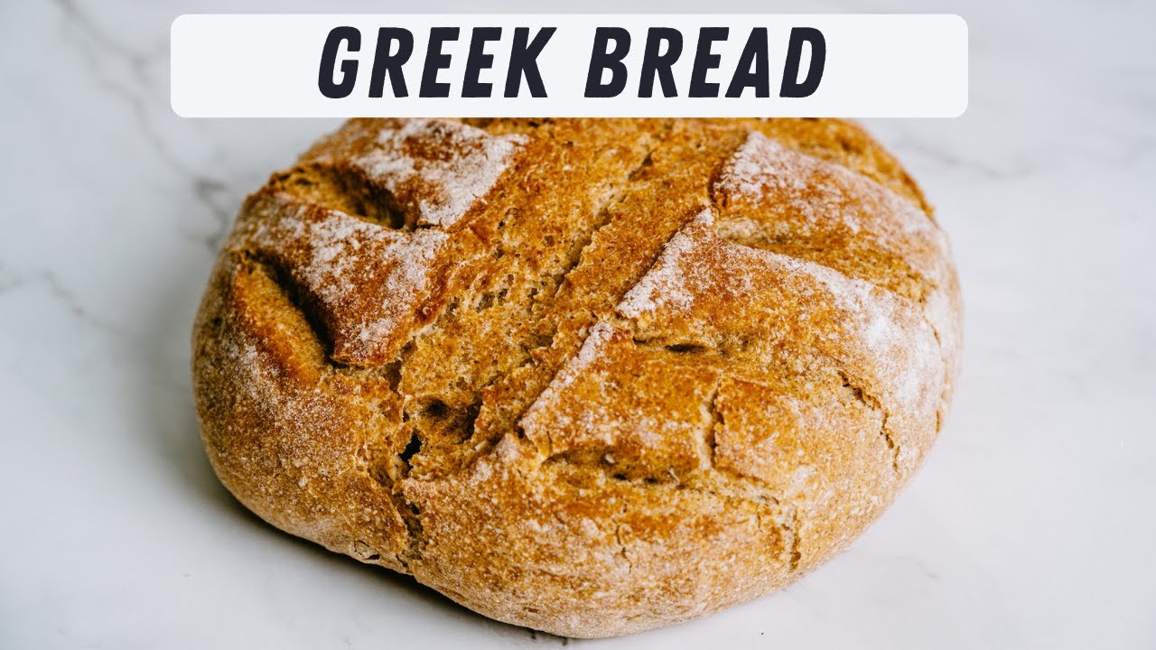 Greek Village Bread (Horiatiko Psomi) - YouTube