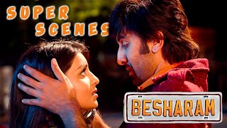 Besharam Super Scenes | Kuch baatein kapdon se zyada hoti hain | Ranbir Kapoor | Pallavi Sharda