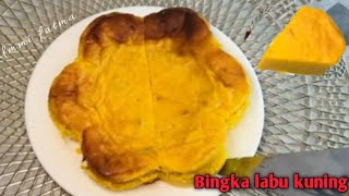 Bingka labu kuning super lembut || kue tradisional khas banjar