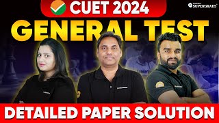 Cuet 2024 General Test Detailed Solution Cuet Exam Analysis 2024 Cuet ...