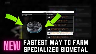 NEW FASTEST WAY TO FARM SPECIALIZED BIOMETAL | THE FIRST DESCENDANT