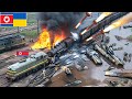 2 MINUTES AGO! Train Full of North Korean Elite Officers Blown Up by Ukrainian Missiles - Arma 3