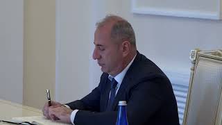 Նախագահ Վահագն Խաչատուրյանն ընդունել է Վրաստանի արտաքին գործերի նախարարին