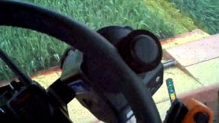 Hesston 9260 swathing triticale part 3