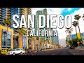 San Diego Downtown Drive [4K] | California | United States