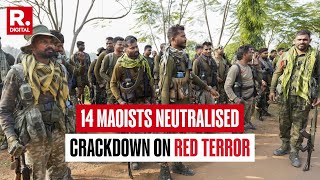 14 Maoists Killed Near Chhattisgarh- Odisha Border, Crackdown On Red Terror Continues