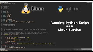 Running Python Script as a Linux Service