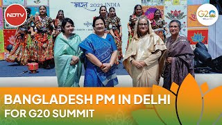 G20 Summit: Bangladesh PM Sheikh Hasina Arrives In Delhi For G20 Summit