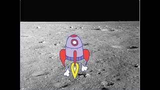 Landing of Spaceship on moon in Scratch | Scratch Tutorial