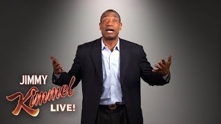 Dikembe Mutombo Does Celebrity Impressions