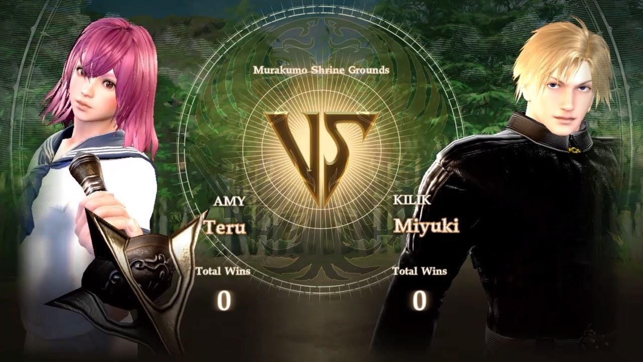 Teru Miyanaga Vs Miyuki Shirogane Soulcalibur Vi Custom Character