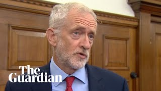 Jeremy Corbyn urges MPs to back Labour plan to block no deal Brexit
