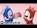 @OddbodsFrancais - Le Gâteau | Moonbug Kids - Dessin Animé En Francais