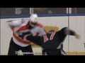 Wayne Simmonds vs Matt Martin Feb 18, 2013