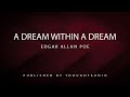 A Dream Within A Dream by Edgar Allan Poe - Full Audio Book