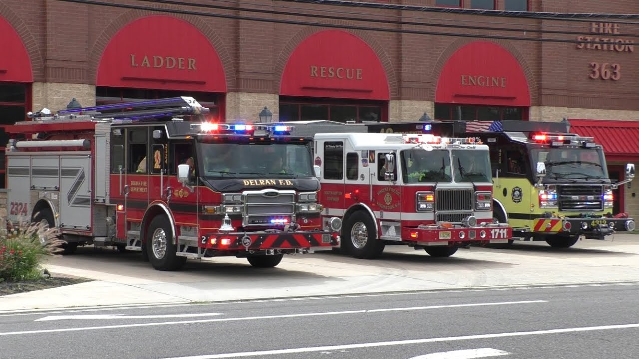 Vincent Rescue Engine 1711 Delran Squrt 2324 & Tabernacle Rescue Engine ...