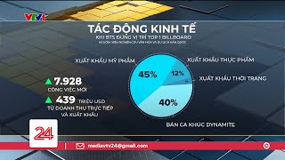 BTS NHẬP NGŨ VÀ TÁC ĐỘNG ĐẾN KINH TẾ HÀN QUỐC | VTV24