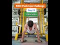 day 23 3280 5000 push ups challenge🔥