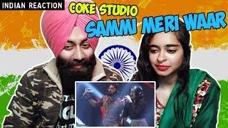 Indian Reaction on Sammi Meri Waar | Coke Studio | PunjabiReel TV