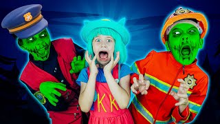 Zombie Epidemic Professions Finger Family Song | Tutti Frutti Nursery Rhymes & Kids Songs
