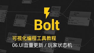 Unity Bolt可视化编程工具系列教程 - 06.人物血量更新及状态切换