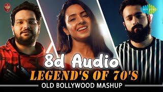 70s Mashup 8d Audio | Best Hindi old love songs | 8d Bharat | Use Headphones 🎧