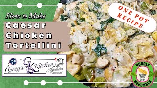 What's the SECRET to a 15-Minute CAESAR CHICKEN Tortellini Dinner?