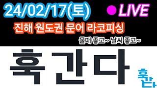 24/02/17( 토) 진해 원도권 문어 라코피싱  라이브 2부