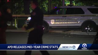 APD releases mid-year crime stats