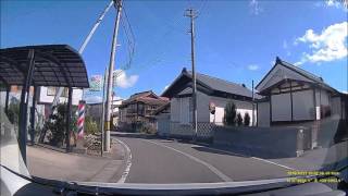 車載動画　国道401号　福島県会津美里町松岸～会津高田駅前　ND-DVR10