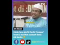 Hari ni masih ada yang percaya cerita Dr MAZA pernah tampar imam