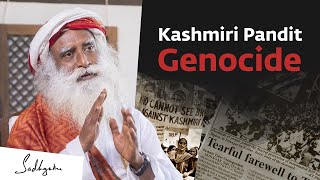 Finally Spoken of Kashmiri Pandit Genocide | Sadhguru Talks| #kashmiripandit #wellbeing