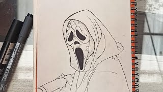 Como Dibujar Scream 6  - Ghostface VI | Como Desenhar Scream 6