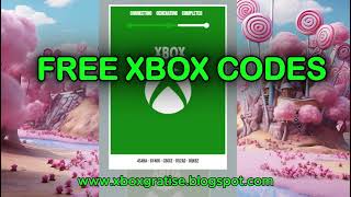 Free xbox gift cards codes in 2025 (100% WORKING)