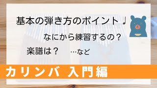 カリンバ初心者向け「弾き方や奏法、練習や楽譜について」入門編 /カリンバの魅力など