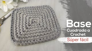 Square Base / woven with cloth / SUPER EASY | Step by Step