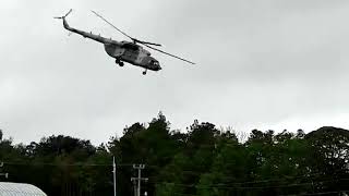 Mexican navy helicopter makes crash landing