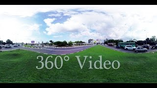 Diyawanna Oya Park (Diyatha Uyana) and Polduwa Junction 360° Street View 4K