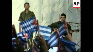 CUBA: MILITARY COLLEGE DEMANDS RETURN OF ELIAN GONZALEZ