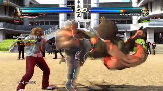 Tekken Tag 2 Steve \u0026 Bryan Cool BLUE SPARKS Combo