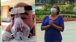 Wife Prays Daily for Husband’s Health Outside Hospital