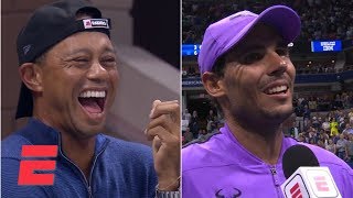 Rafael Nadal: It’s a huge honor to play in front of Tiger Woods | 2019 US Open