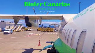 TRIP REPORT: BINTER CANARIAS ATR72 FUNCHAL (FNC || LPMA) - TENERIFE NORTH (TFN || GCXO)