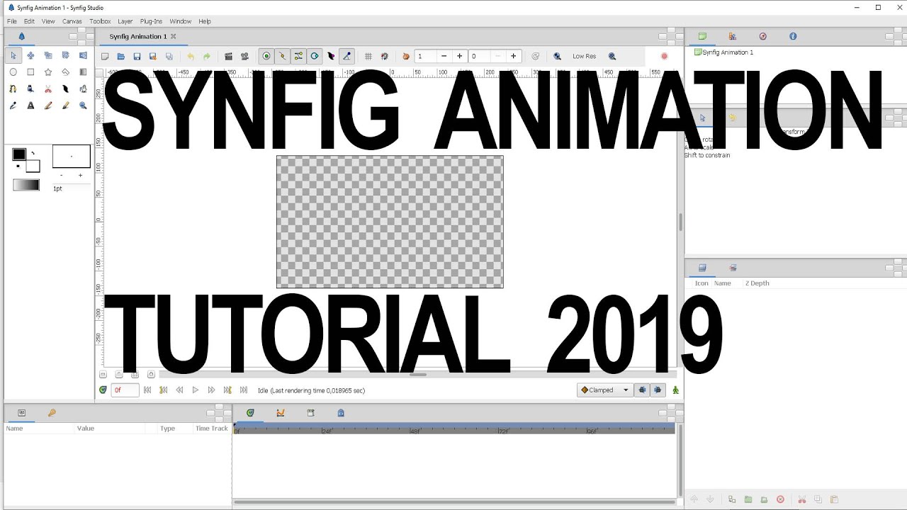 Synfig Studio 2d Animation Sw How To Make A Simple Animated Video