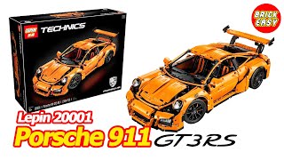 LEGO Porsche 911 GT3 RS | Lepin 20001 | Unofficial lego BRICK EASY
